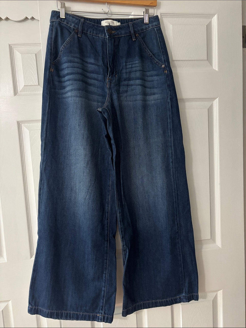 Hidden The Dark Nori Wide-Leg Trousers